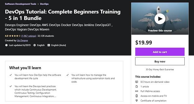 Tutorial de DevOps: página de inicio de capacitación completa para principiantes