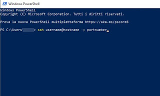 Windows PowerShell SSH PowerShell SSH