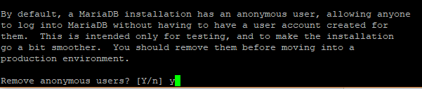 Instalación segura de mysql2