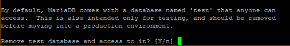 base de datos eliminada