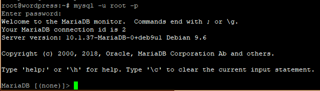 crear una base de datos