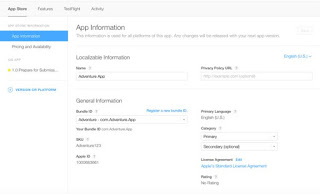 aplicación para iOS