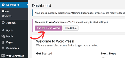 Configuración de Woocommerce