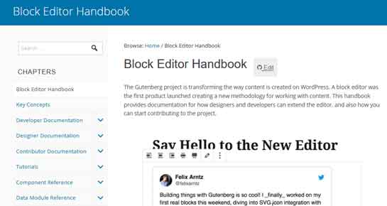 manual de wordpress Gutenberg