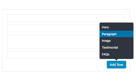 Campos personalizados avanzados pro: campo de contenido flexible