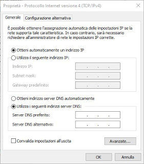DNS en Windows Propiedades de red