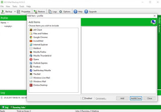Copia de seguridad de correo KLS