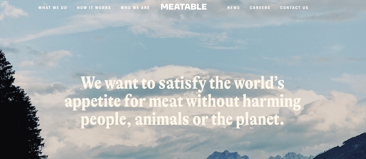 mejor página de inicio: Meatable