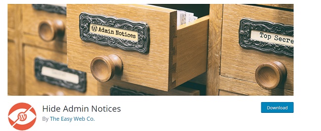 Ocultar notificaciones de administrador