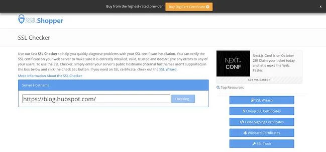Un comprador de SSL puede ayudarlo a solucionar el error SSL Handshake Failed