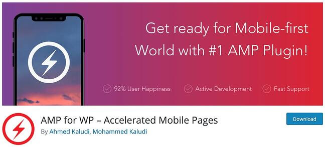 Complemento AMP de WordPress compatible con dispositivos móviles para WP