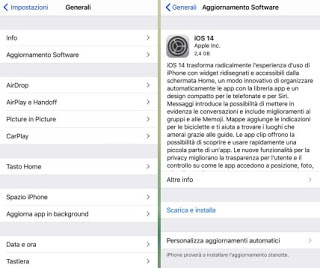 actualización de iPhone Nueva actualización