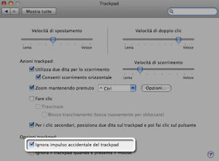 pad para el trackpad