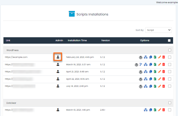Iniciar sesión en HostGator WordPress
