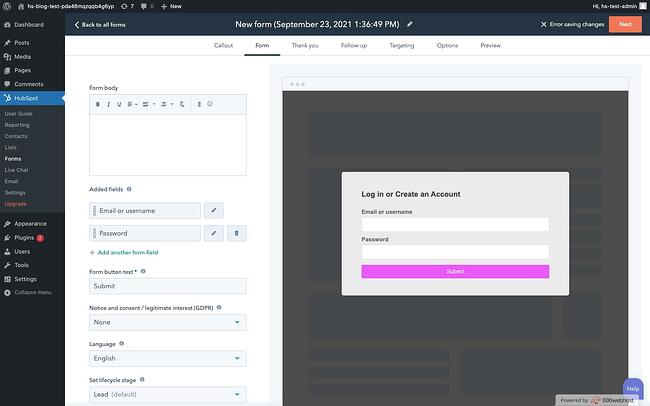 Ventana emergente de inicio de sesión de WordPress: personalice los campos de la ventana emergente del formulario de inicio de sesión