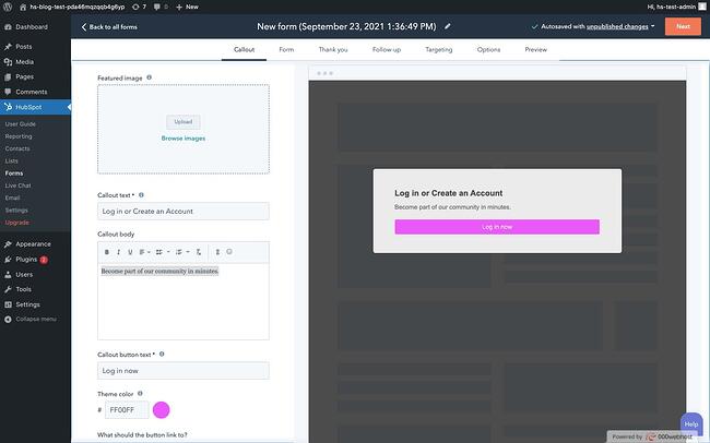 Ventana emergente de inicio de sesión de WordPress: personalice la explicación de la ventana emergente del formulario de inicio de sesión