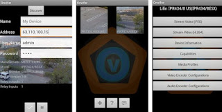 Monitor de cámara IP ONVIF