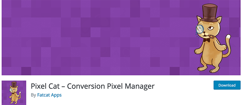 Complemento de wordpress de píxeles para Facebook: gato de píxeles