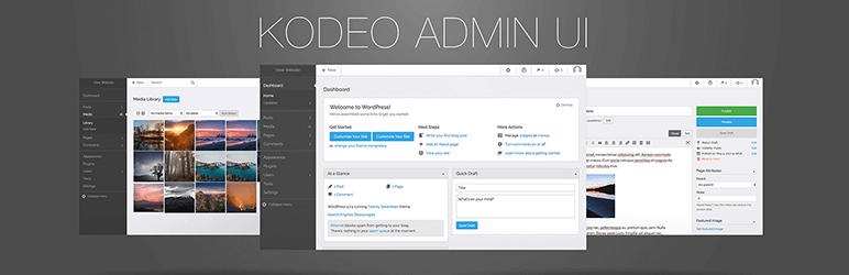 Interfaz de administración de Kodeo