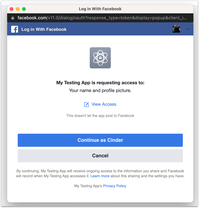     cómo usar facebook api: generar token de acceso e iniciar sesión a través de facebook