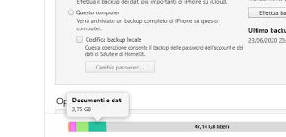 iTunes ocupado por el espacio Control de iTunes