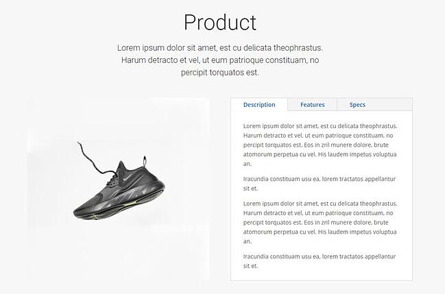 Un ejemplo de marcadores de wordpress en divi builder