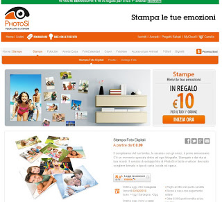Sitio web de PhotoSi