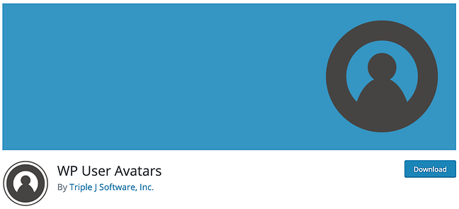 página de descarga del complemento avatar wordpress wp avatares de usuario