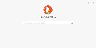 Sitio web de DuckDuckGo Pato Pato para ganar
