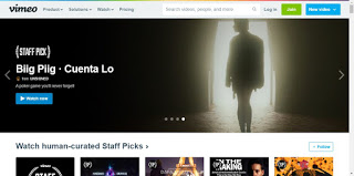 Sitio web de Vimeo Vimeo