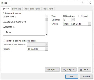 índice de palabras Índice