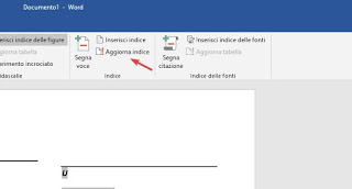 Actualizar el índice de palabras índice de actualización