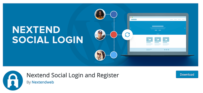 Complemento de Facebook para WordPress - Nextend Social Login Registrarse