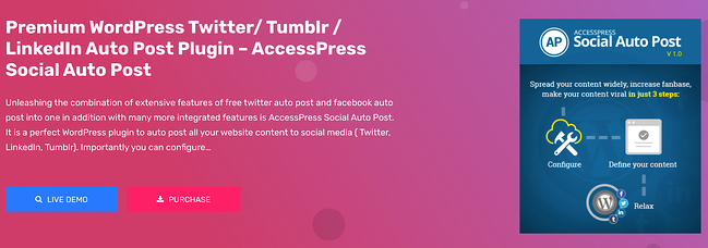 Complemento de Facebook para WordPress - Acceso Prensa