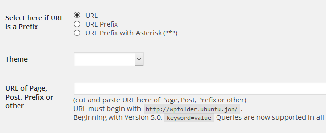 ejemplo cómo cambiar el tema de wordpress en el sitio web de wordpress