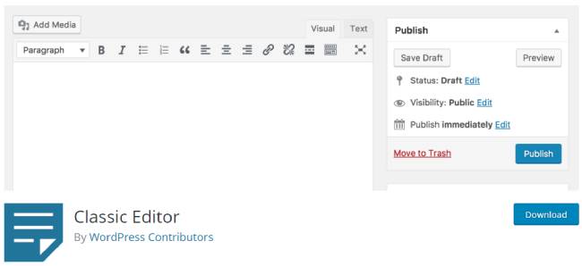 editor clásico