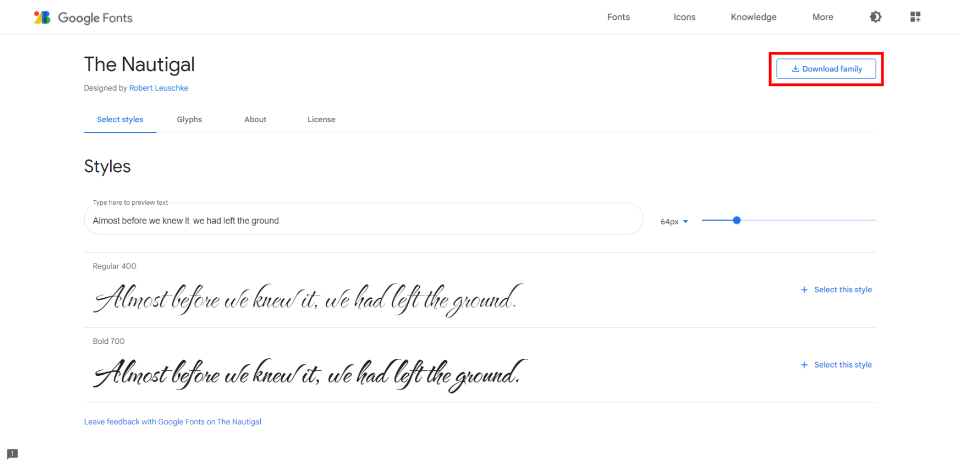 Aloja las fuentes de Google en tu servidor de WordPress