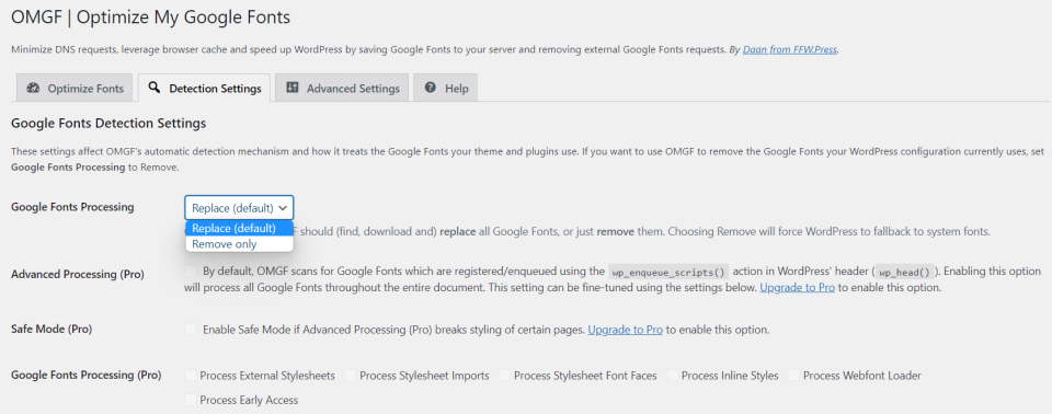 Optimice las fuentes de Google con un complemento de WordPress