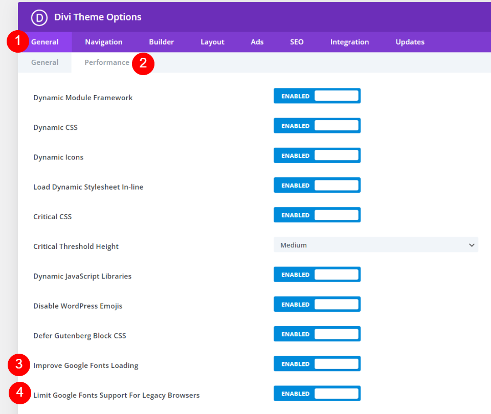 Utilice la integración de fuentes de Google con módulos Divi