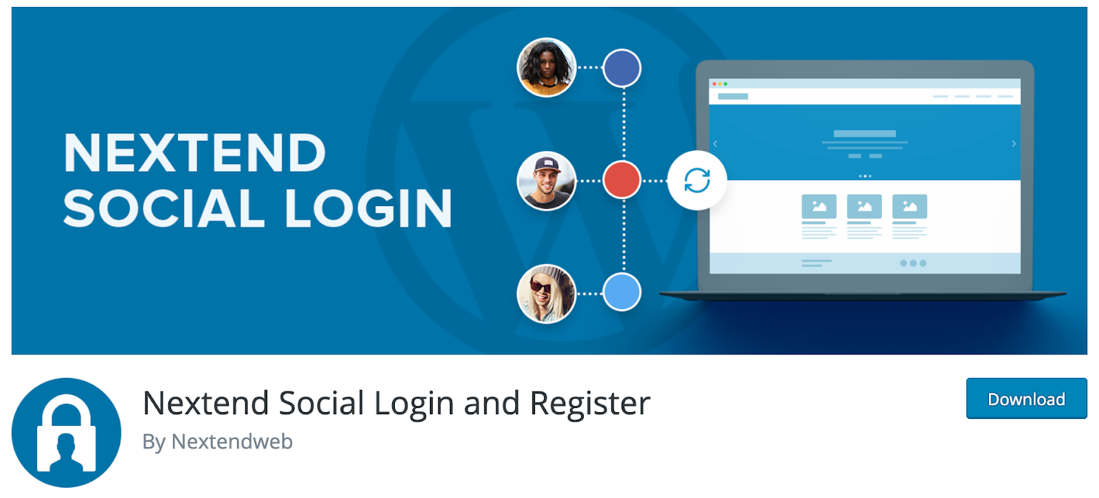 Complemento de inicio de sesión social de WordPress Nextend