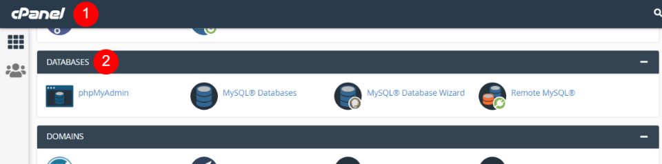 Acceso a versiones de publicaciones a través de phpMyAdmin