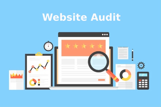 auditoría del sitio web