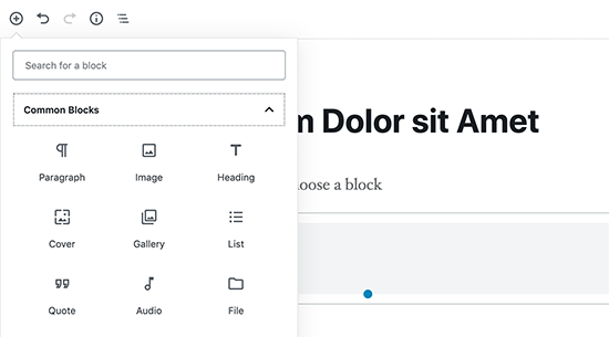 consejos editor de contenido de WordPress