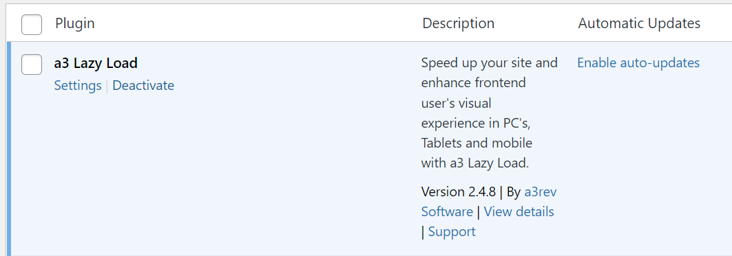 Desactivación del complemento de carga diferida