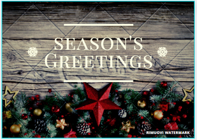 Tarjeta de felicitación: deseos de Navidad