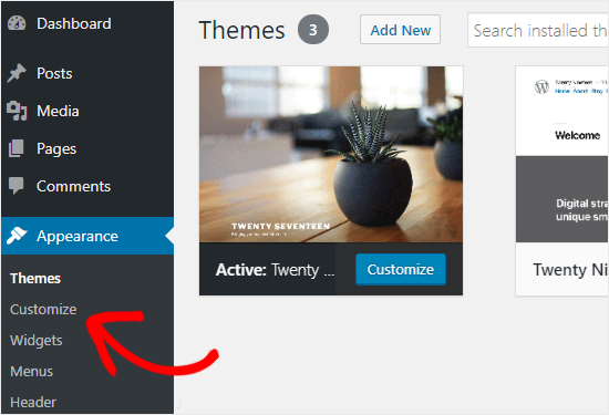 Personalización de WordPress
