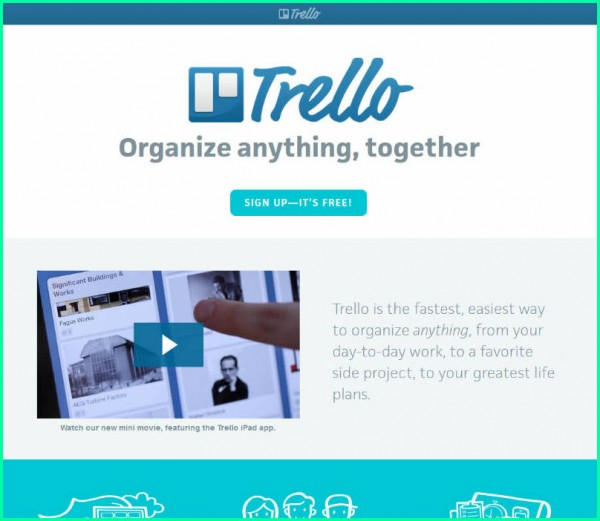 Capturas de pantalla de los productos de Trello