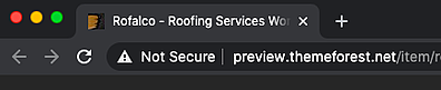 Advertencia de inseguridad de Google Chrome significa un sitio HTTP sin un certificado SSL