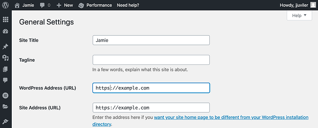 Conversión de HTTP a HTTPS para WordPress y la URL del sitio en el panel de control de WordPress