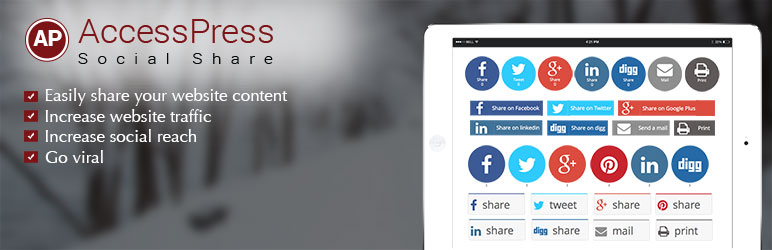 Complemento social de AccessPress